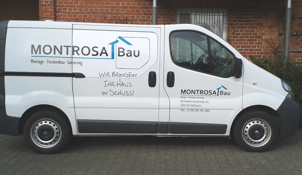 Fahrzeugbeschriftung Handwerker