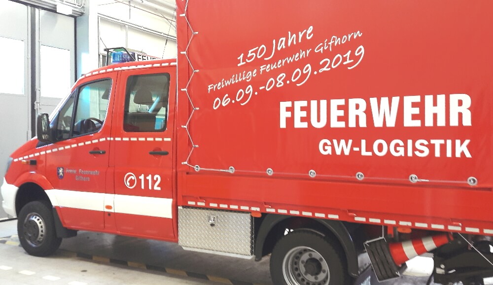 Fahrzeugbeschriftung Feuerwehr